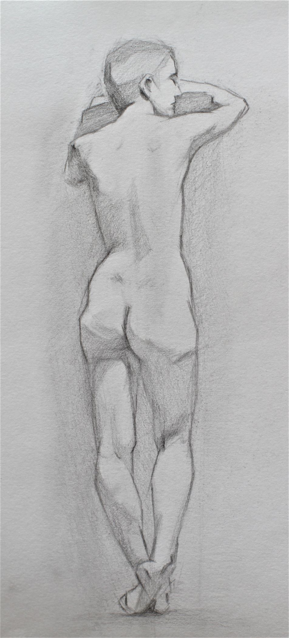 Dos nu – Study from life