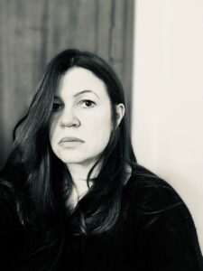 Portrait of Virginie Martin Blaise, contemporary figurative painter